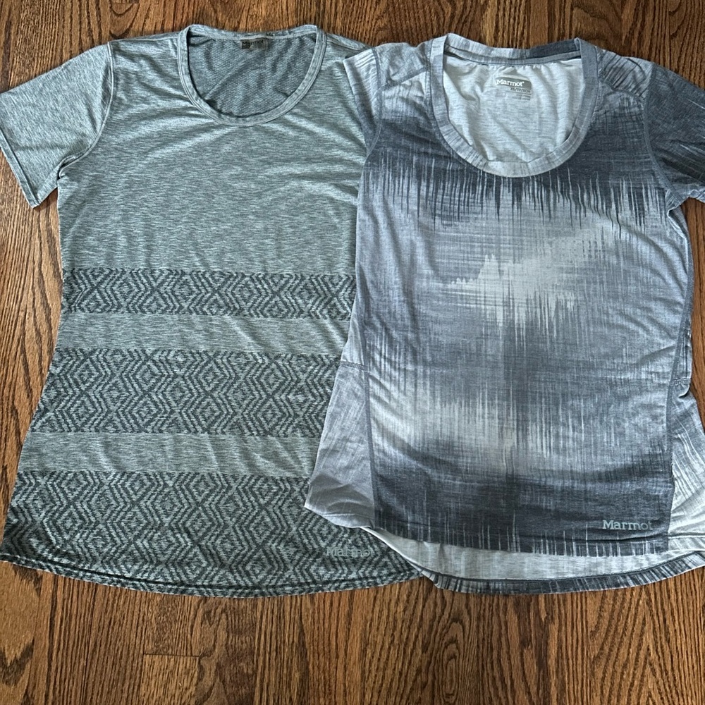 Marmot Gray Techwear Performance Tee Bundle Gorpc… - image 2